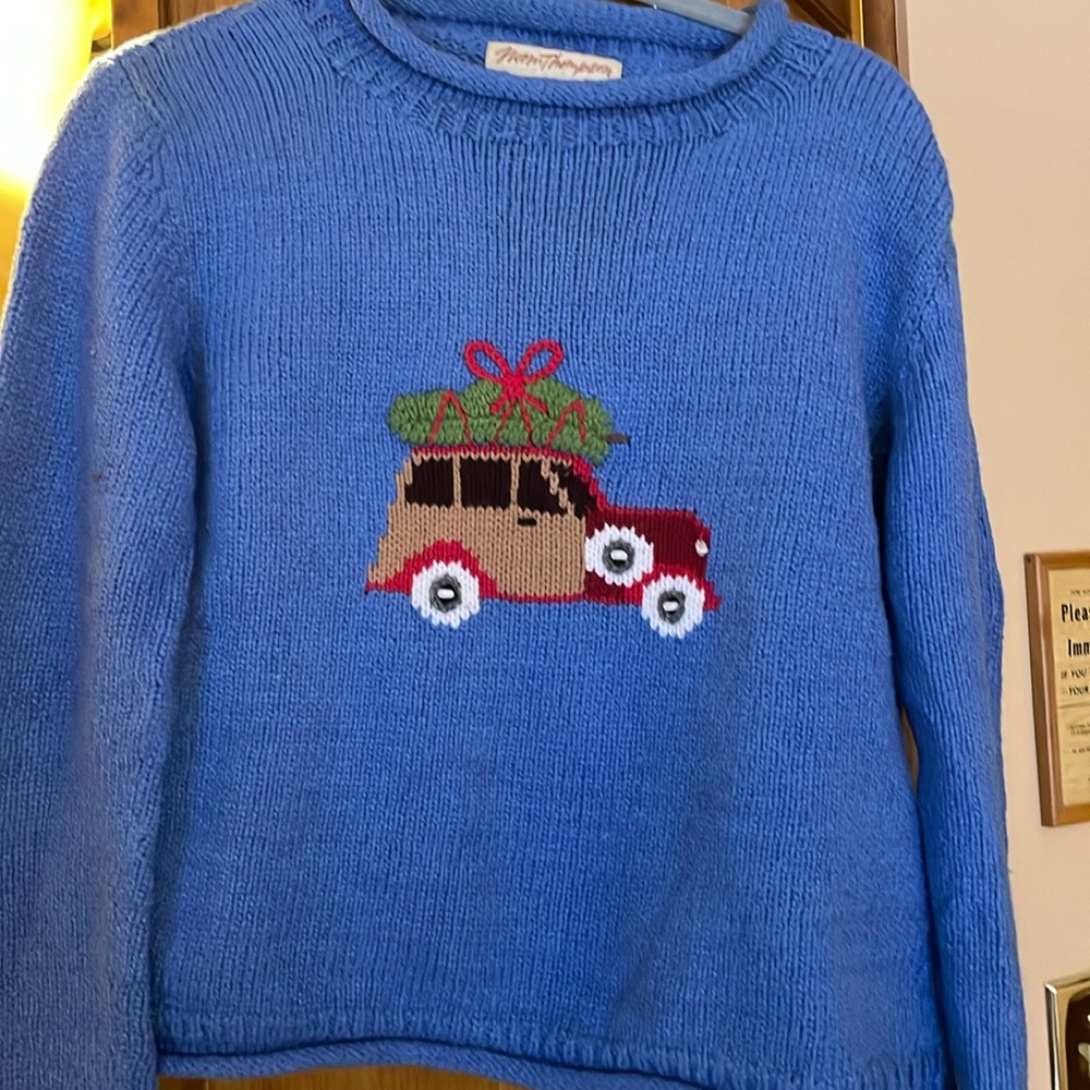 Norm Thompson cotton sweater
